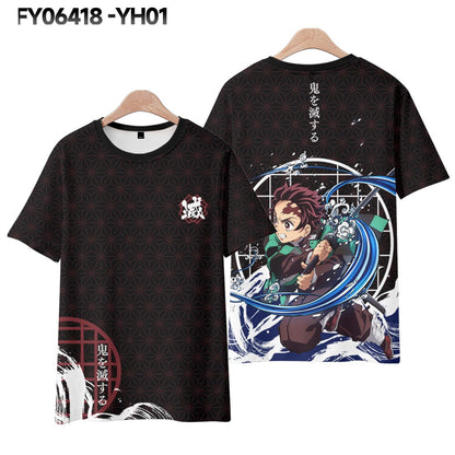 Demon Slayer kimono and shorts