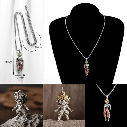 Legendary Warrior Metal Necklace