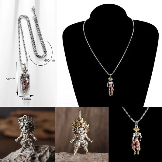 Legendary Warrior Metal Necklace