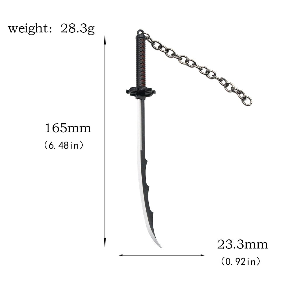 Bleach Weapon Keychain
