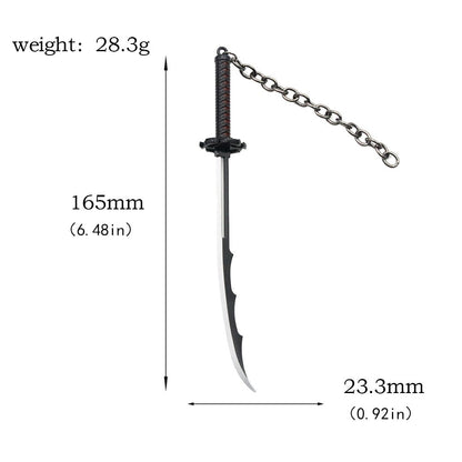 Bleach Weapon Keychain