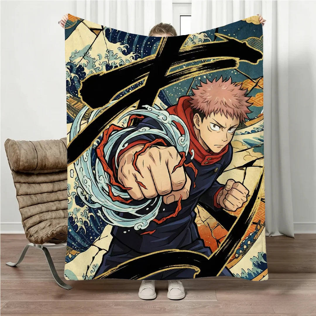 Jujutsu Kaisen Gojo Satoru Flannel Blanket