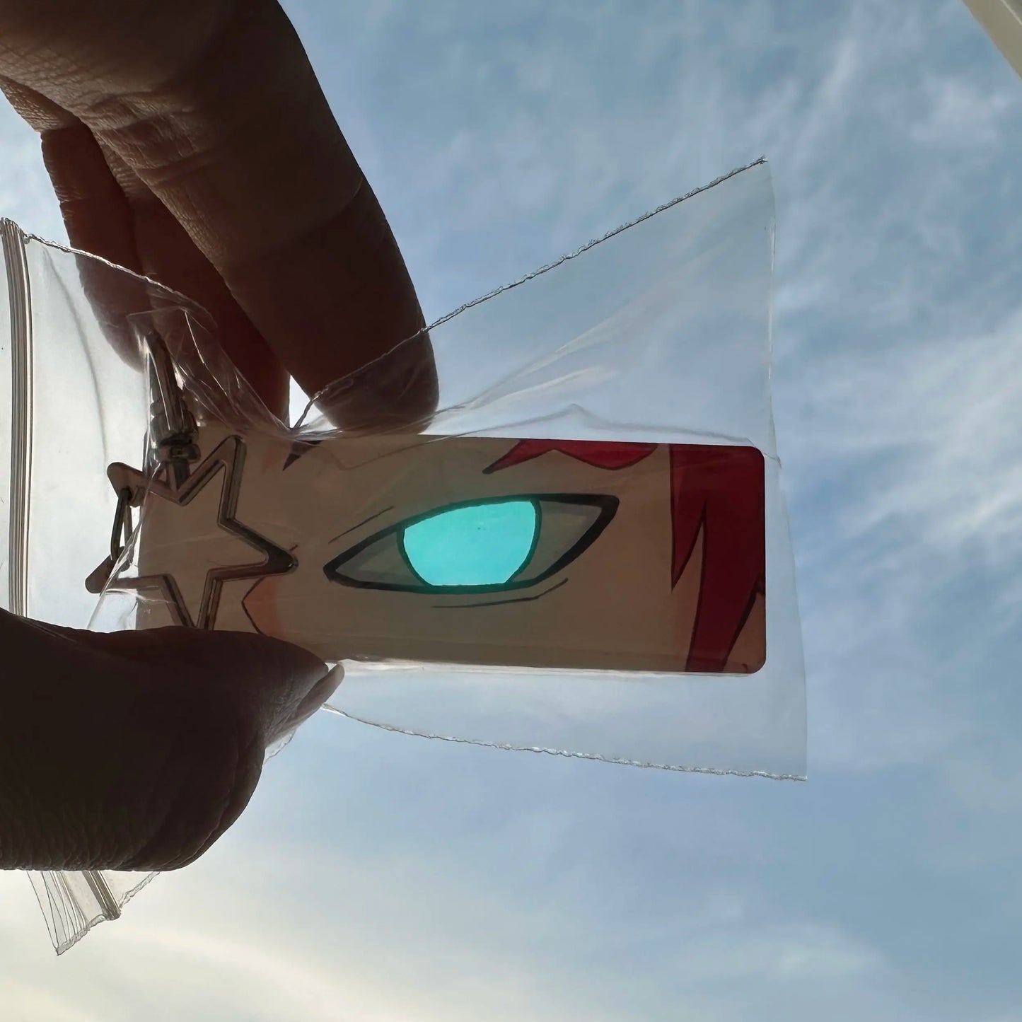 Shinobi Eye Glow Keychain