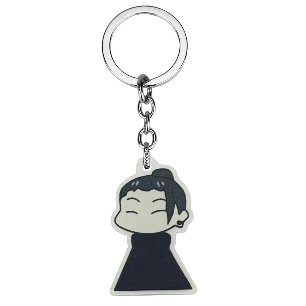Anime Keychain Set - Geto, Suguru, and Gojo