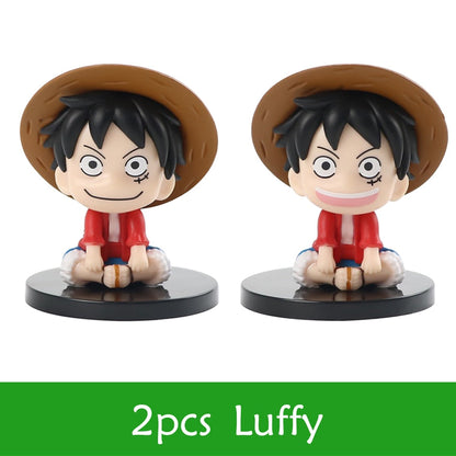 One piece cute figures