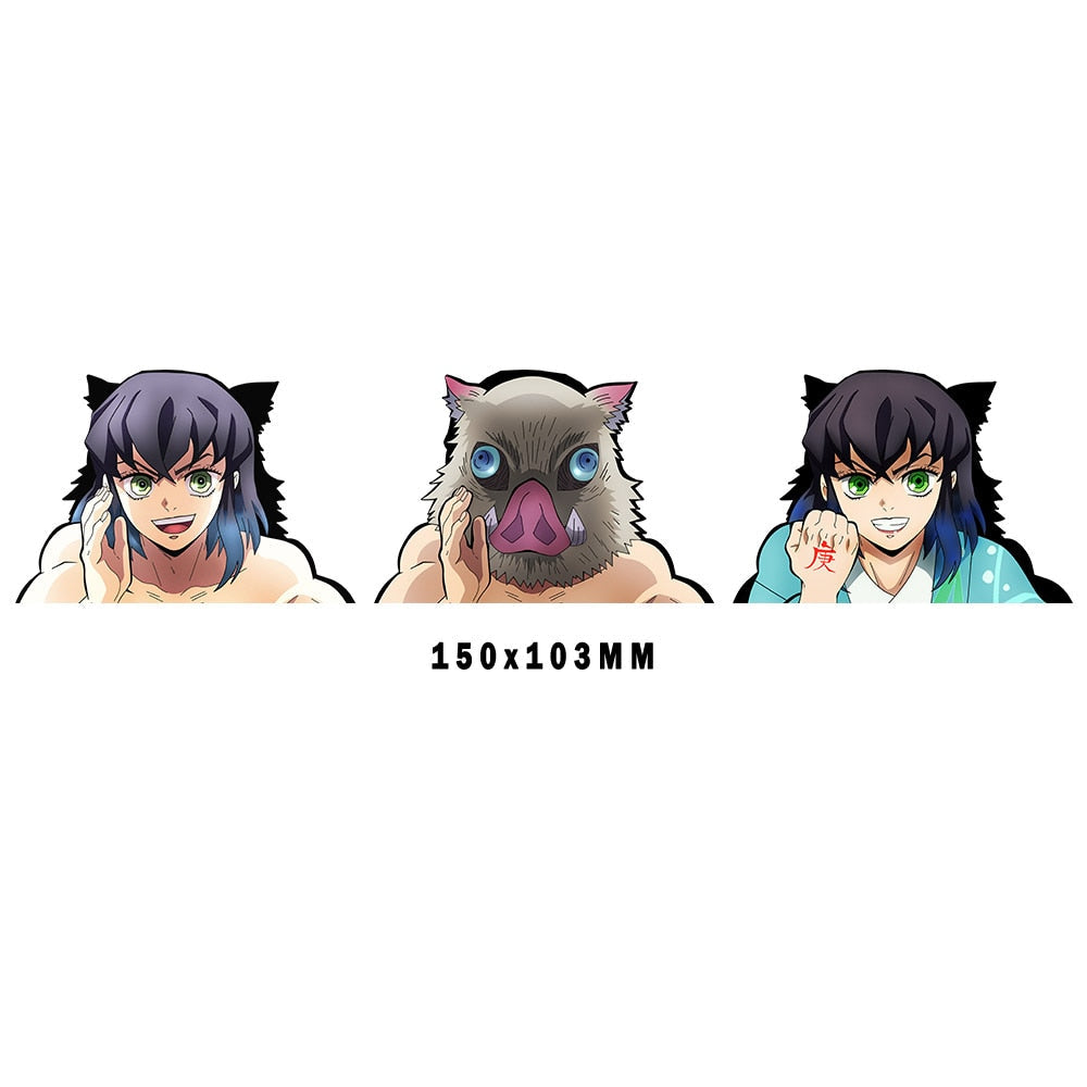 Demon slayer motion stickers