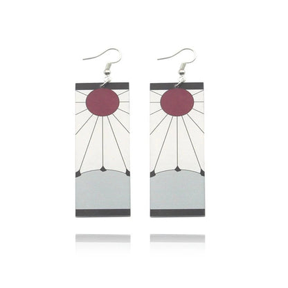 Demon Slayer Kimetsu No Yaiba Earrings