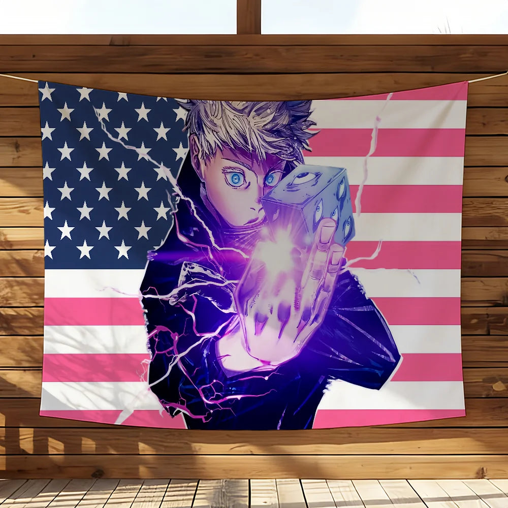 Jujutsu Kaisen Flag Banner