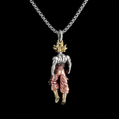 Legendary Warrior Metal Necklace