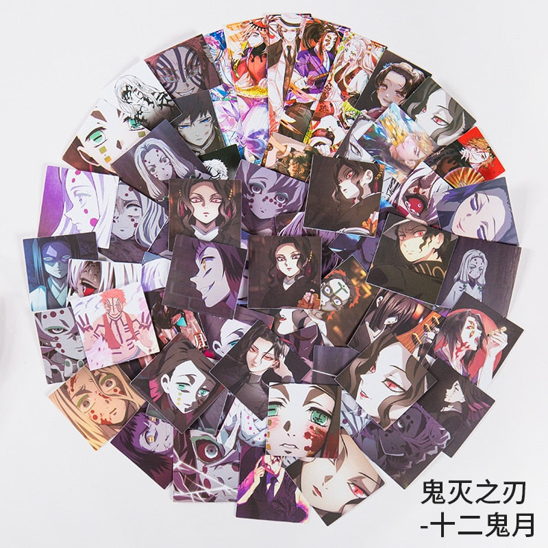 Jujutsu Kaisen and Demon Slayer Stickers 60pack