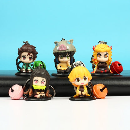 Demon Slayer cute keychain figure