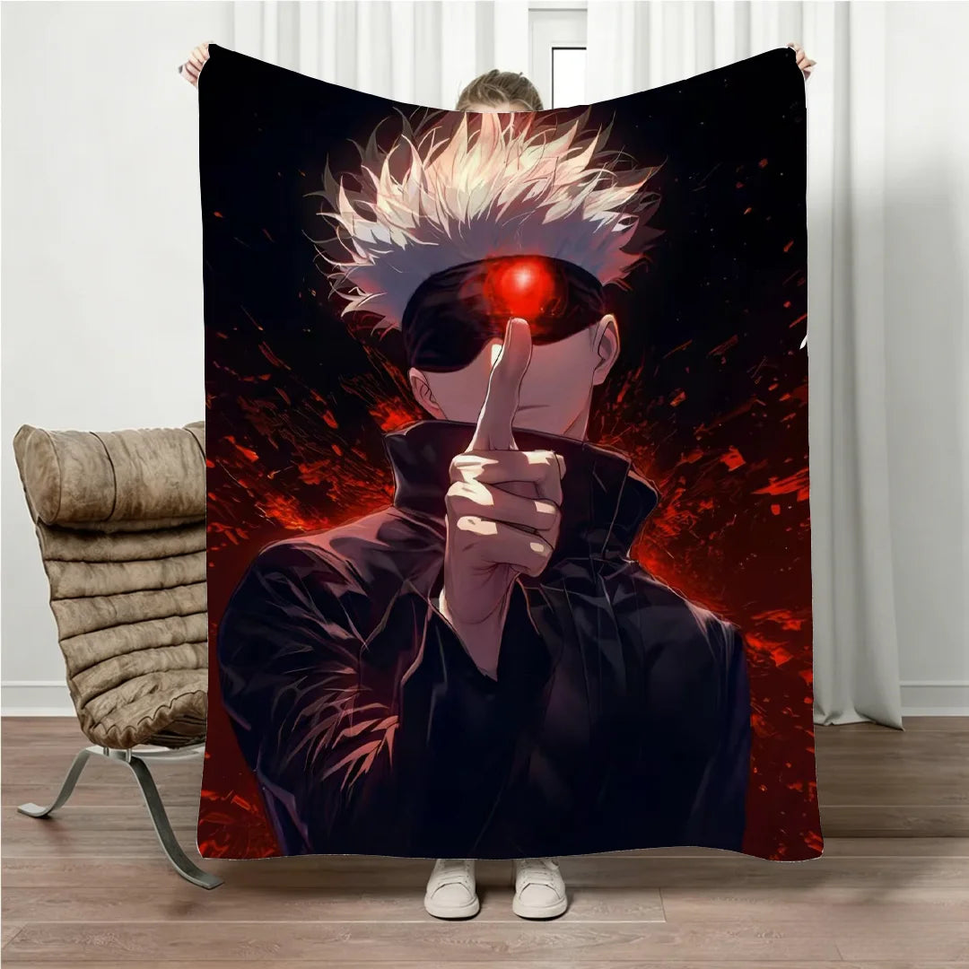 Jujutsu Kaisen Gojo Satoru Flannel Blanket