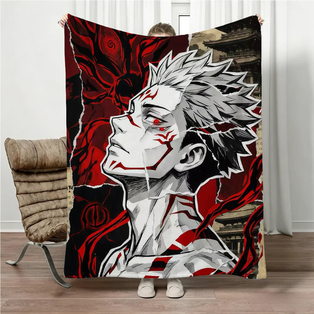 Jujutsu Kaisen Gojo Satoru Flannel Blanket
