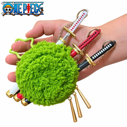 One Piece Zoro Three Sword Style Keychain