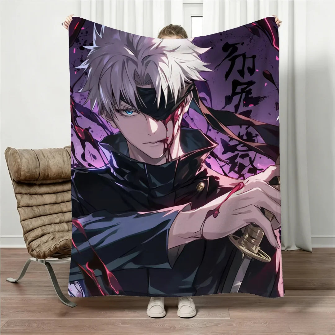 Jujutsu Kaisen Gojo Satoru Flannel Blanket
