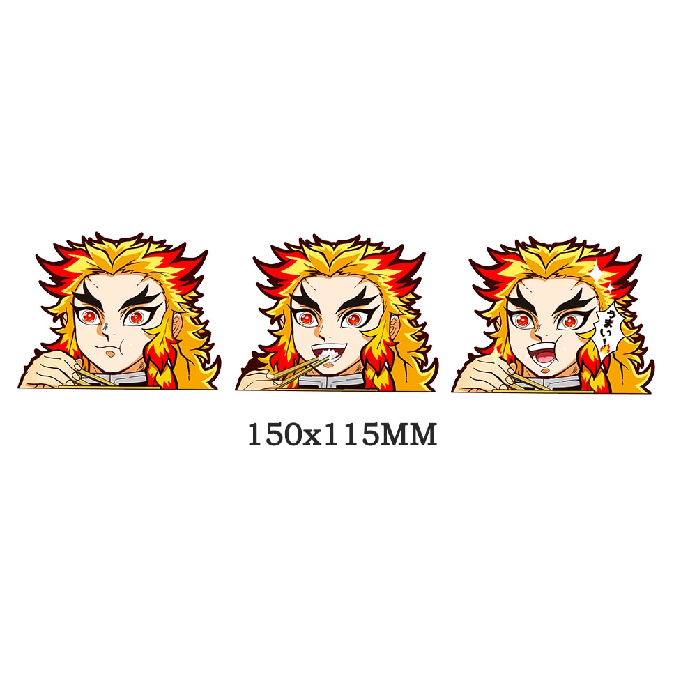Demon slayer motion stickers