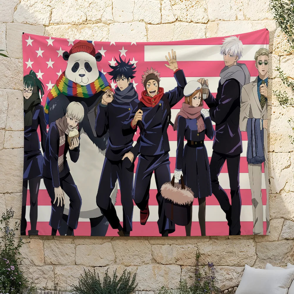 Jujutsu Kaisen Flag Banner