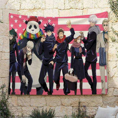 Jujutsu Kaisen Flag Banner