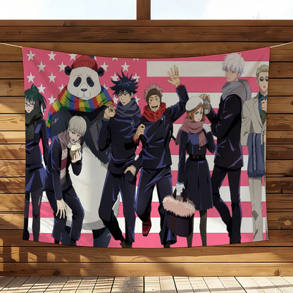 Jujutsu Kaisen Flag Banner