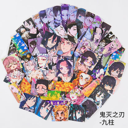Jujutsu Kaisen and Demon Slayer Stickers 60pack