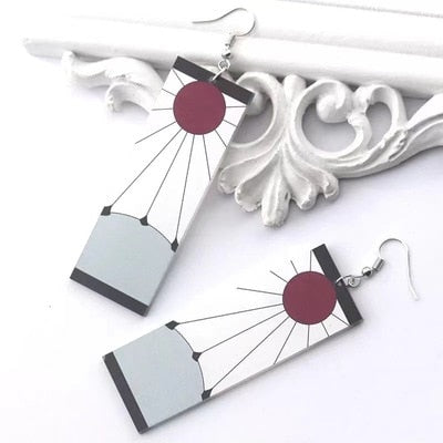 Demon Slayer Kimetsu No Yaiba Earrings