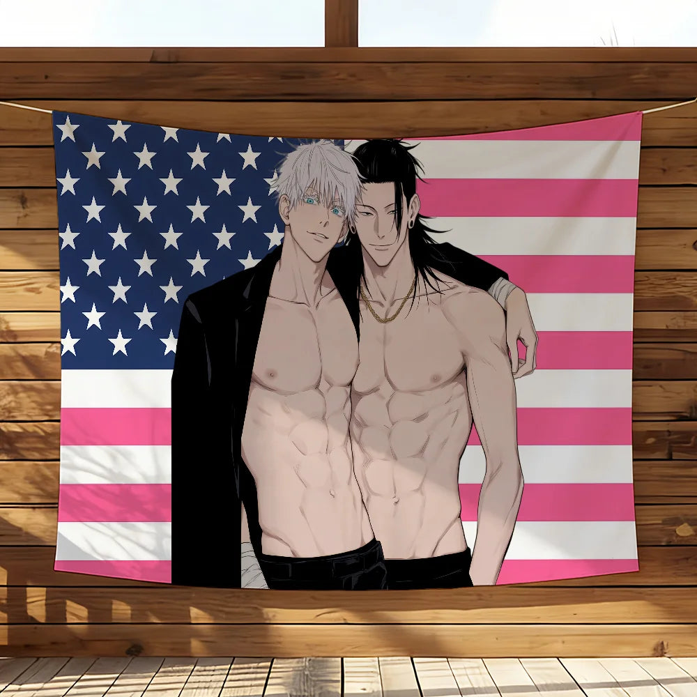 Jujutsu Kaisen Flag Banner