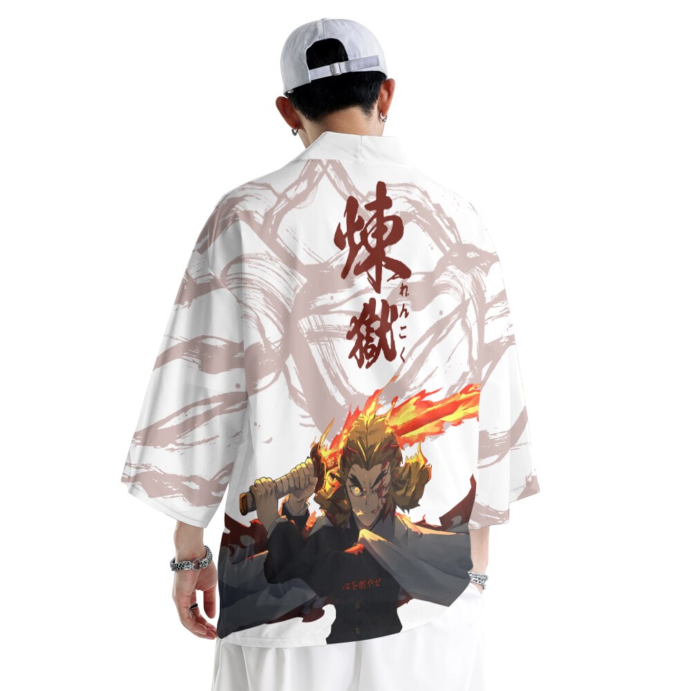 Demon Slayer kimono and shorts