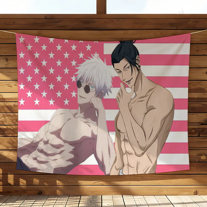 Jujutsu Kaisen Flag Banner