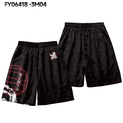 Demon Slayer kimono and shorts
