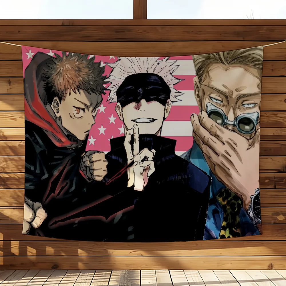 Jujutsu Kaisen Flag Banner
