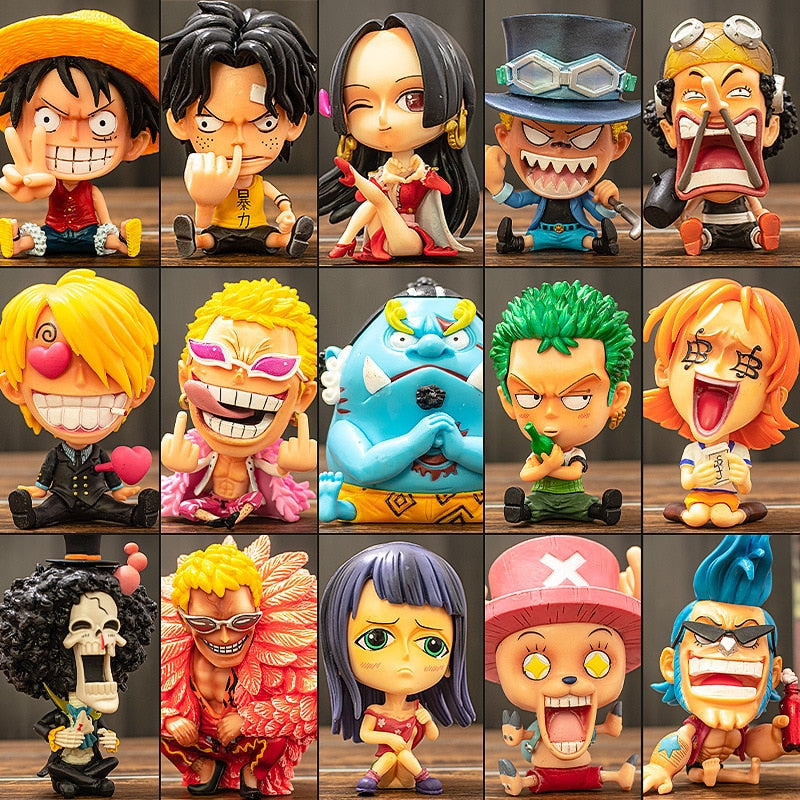 One Piece cute figures