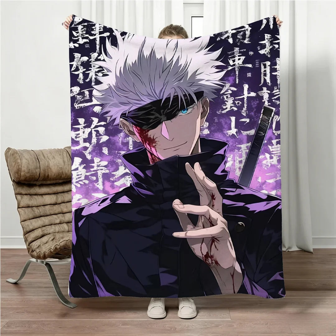 Jujutsu Kaisen Gojo Satoru Flannel Blanket