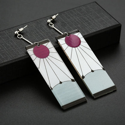 Demon Slayer Kimetsu No Yaiba Earrings