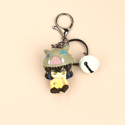 Demon Slayer cute keychain figure
