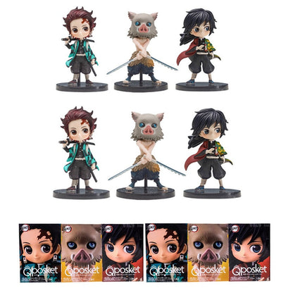 Demon slayer figures 6pcs