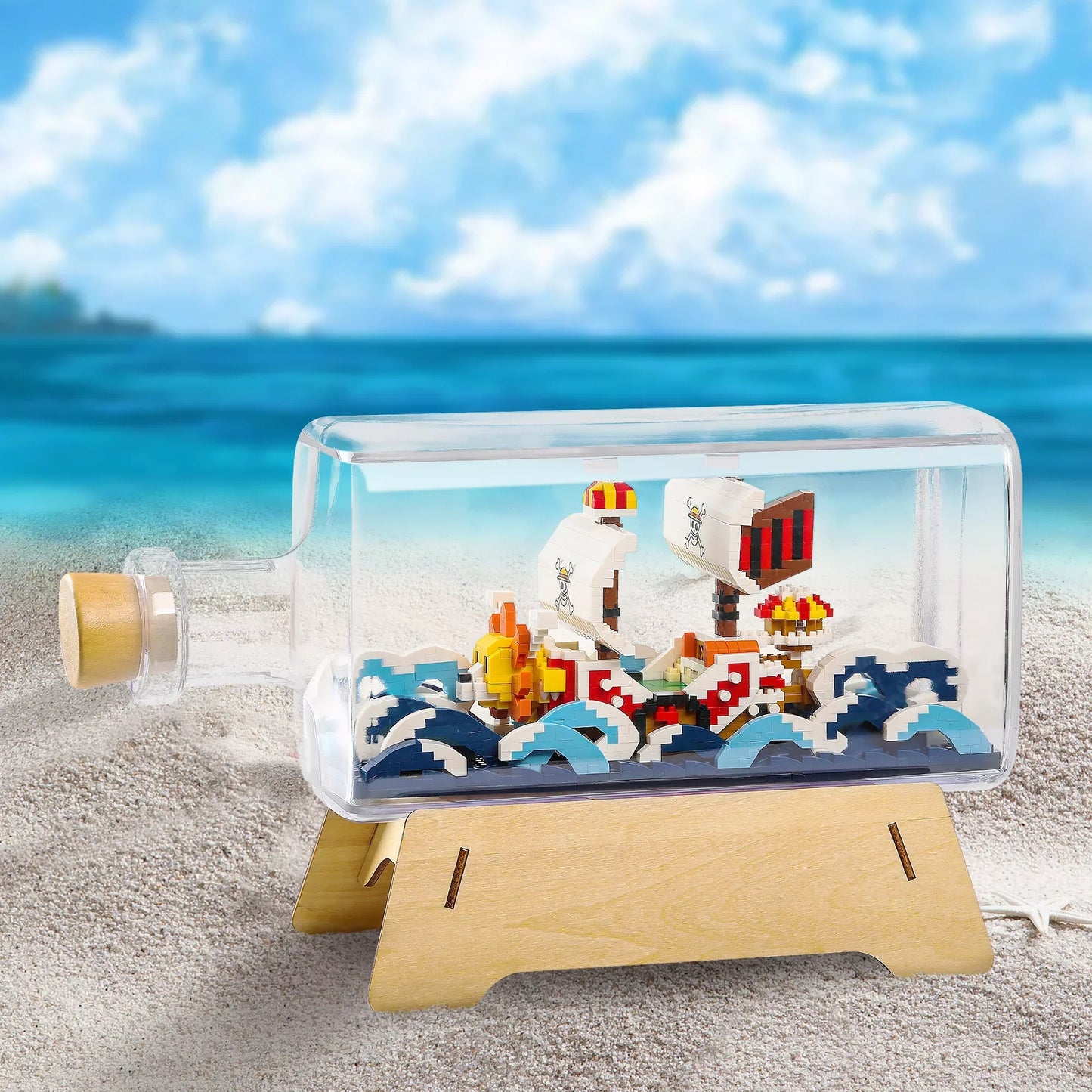 Pirate Ship in a Bottle
