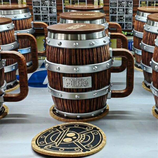 Pirate’s Brew Barrel – Grand Line Tankard Mug